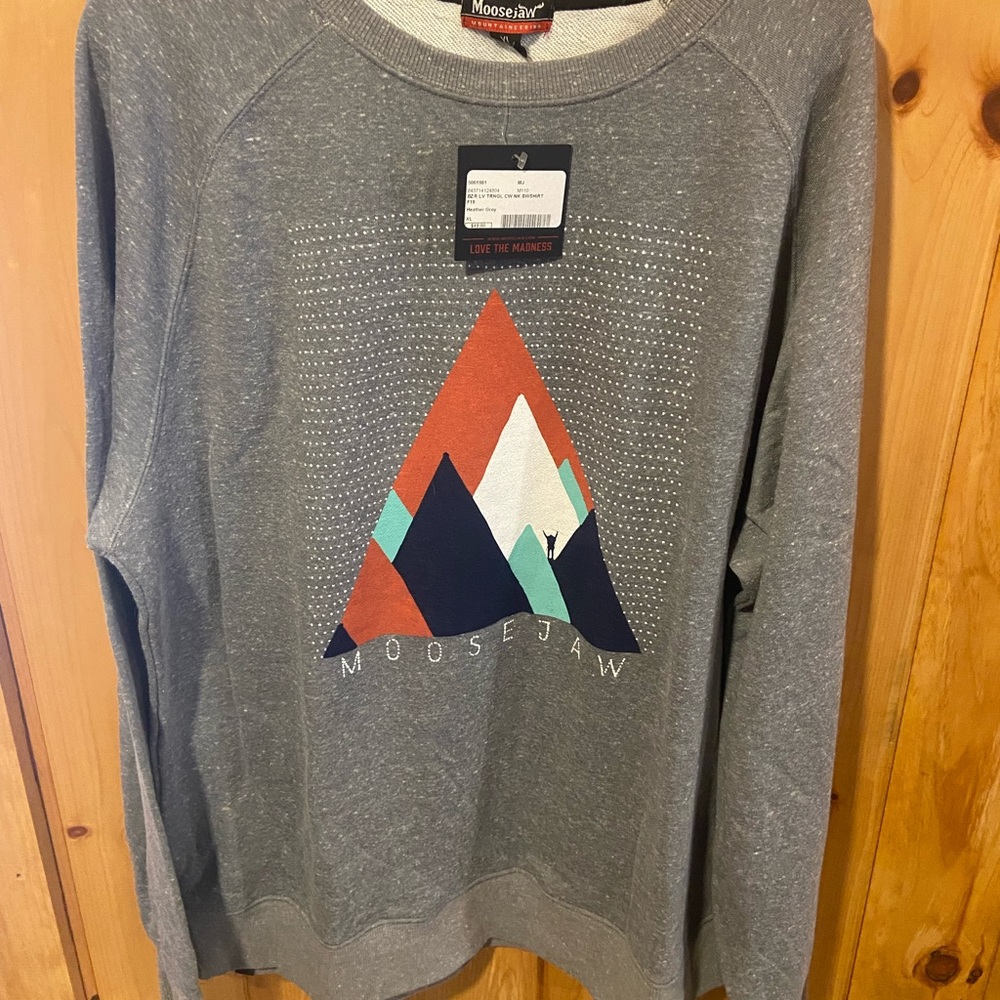 Mens xl crew neck sweatshirt NWT